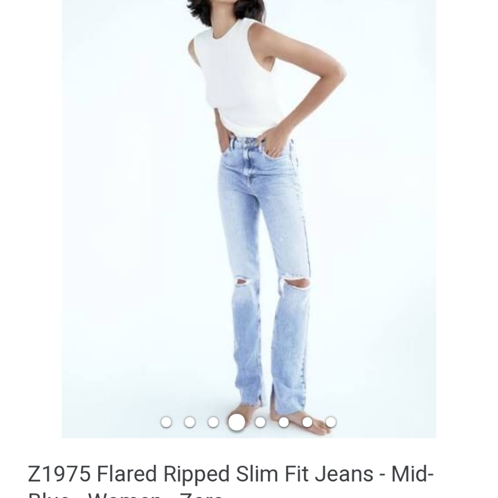 Zara Ripped Jeans